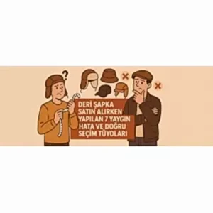 Deri Şapka Satın Alırken Yapılan 7 Yaygın Hata ve Doğru Seçim Tüyoları