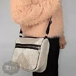 Kadın Bej Rengi Hakiki Deri Omuz Çantası Kadın Bej Rengi Hakiki Deri Omuz Çantası