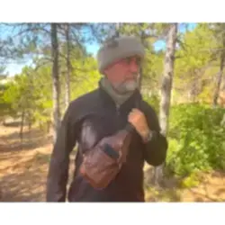 Kahverengi Hakiki Deri Çapraz Göğüs Çantası - Unisex Kahverengi Hakiki Deri Çapraz Göğüs Çantası - Unisex