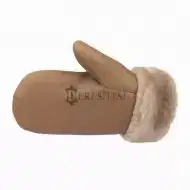 Bej Rengi Kürk Erkek Deri Eldiven