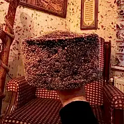 Gri Koyu Kahverengi Deri Kalpak - Kafkas Kalpağı - Hakiki Kuzu Derisi