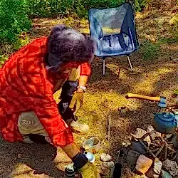Siyah Kürklü Oğuz Kağan Deri Börk - Ş095
