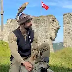 Kahverengi Deri Börk | El Yapımı Hakiki Deri Şapka