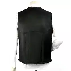 Titan Erkek Deri Yelek - İçi Gerçek Kürklü Hakiki Kuzu Derisi  - Y028