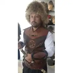 Hakiki Dana Derisi Savaşçı Kostümü Deri Zırh Modelimiz Hakiki Dana Derisi Savaşçı Kostümü Deri Zırh Modelimiz